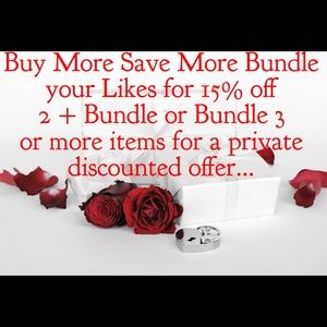 Buy more save more bundle your likes for 15% off